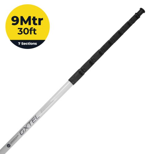 9mtr extendable camera pole GXTEL 7 section