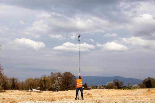 Surveying Reinvented: Capturing the Unseen with Telescopic Pole Cameras